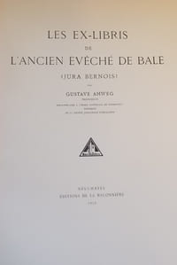 Les ex-libris de l'ancien Evêché de Bâle (Jura bernois).