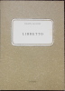 Libretto.. JACCOTTET (Philippe)