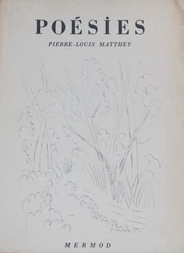 Poésies.. MATTHEY (Pierre-Louis)