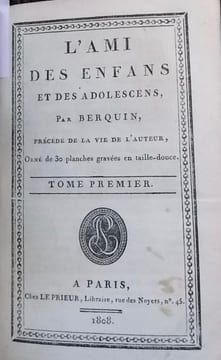 L'ami des enfans et des adolescens.. BERQUIN (Arnaud)