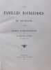 Les familles bourgeoises de Neuchâtel. Essais généalogiques.. QUARTIER-LA-TENTE (Ed.)