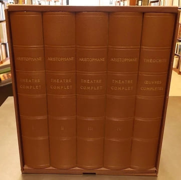 Théâtre complet. Oeuvres complètes.. [CLEMENT (Charles)] - ARISTOPHANE - THEOCRITE