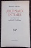 Journaux intimes.. CONSTANT (Benjamin)