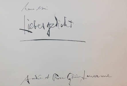 Liebesgedicht.