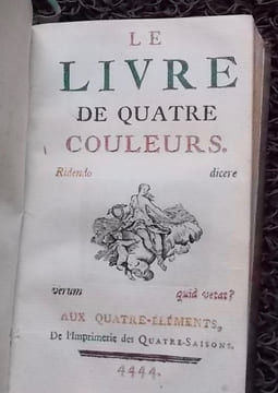 Le livre à la mode. - Le livre à la mode. Nouvelle édition. - Le livre de quatre couleurs.. [CARACCIOLI (Louis-Antoine)