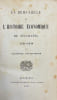 Un demi-si&egrave;cle de l'histoire &eacute;conomique de Neuch&acirc;tel (1791-1848).. PETITPIERRE (Alphonse)