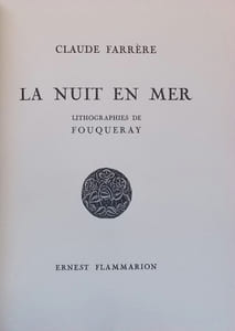 La nuit en mer.