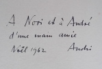 Drei Gedichte von Andri Peer und drei Linolschnitte von Emanuel Jacob.. PEER (Andri) & JACOB (Emanuel)