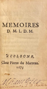 Mémoires D.M.L.D.M.