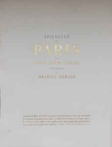 Splendeur de Paris.