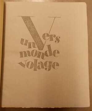 Vers un monde volage.. [GROMAIRE (Marcel)] - HERTZ (Henri)