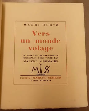 Vers un monde volage.. [GROMAIRE (Marcel)] - HERTZ (Henri)