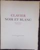 Clavier noir et blanc.. PONCET (Anne-Marie) & HESSELBARTH (Jean-Claude)