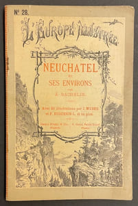 Neuchâtel et ses environs.