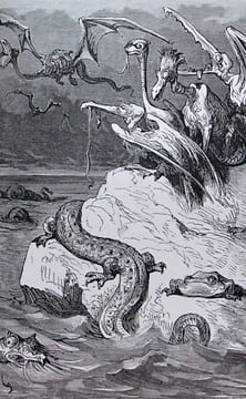 La mythologie du Rhin, et les contes de la Mère-Grand'.. [DORE] - SAINTINE (X.-B.)