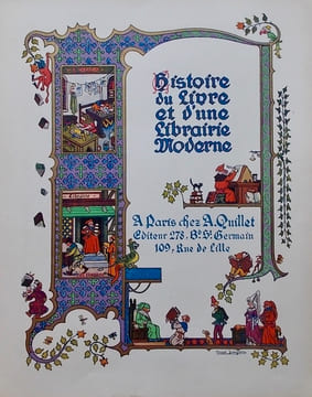 Histoire du livre et d'une librairie moderne.. COLLECTIF