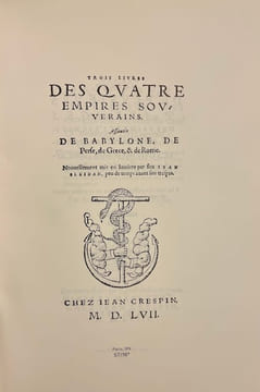 Bibliographie des éditions de Jean Crespin (1550-1572).. GILMONT (Jean-François)