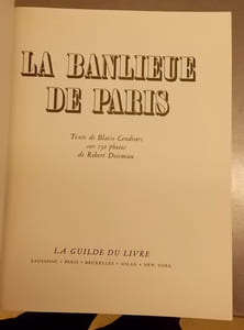 La banlieue de Paris.