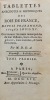 Tablettes anecdotes & historiques des rois de France depuis Pharamond jusqu'à Louis XV. Contenant les traits remarquables de leur Histoire, leurs ...