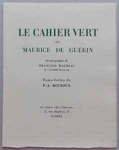 Le cahier vert.
