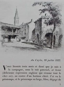Le cahier vert.. [BOUROUX] - GUERIN (Maurice de)