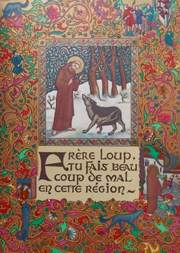 Les Fioretti de Saint François d'Assise.. SAINT FRANCOIS D'ASSISE - JACQUIN (R.)