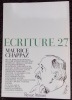 Maurice Chappaz.. [CHAPPAZ] - ECRITURE N° 27