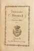 Statistischer Versuch über das Fürstenthum Neuenburg und Vallangin.. HELVETISCHER ALMANACH für das Jahr 1818
