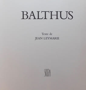 Balthus.