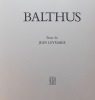 Balthus.. [BALTHUS] - LEYMARIE (Jean)