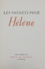 Les Amours de Cassandre - Les Amours de Marie - Les Sonnets pour Hélène.. RONSARD (Pierre de)