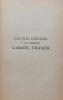 Lettres inédites à son imprimeur Gabriel Cramer.. VOLTAIRE (François Marie Arouet)