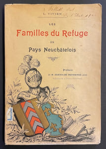 Les familles du Refuge en Pays Neuchâtelois.