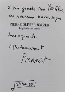 Le paladin des lettres. Entretiens avec Jean-Louis Kuffer.