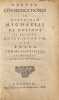 Breves considerationes in doctrinam Michaelis de Molinos et aliorum quietistarum, cum bulla summi pontificis, et decreto contra eosdem.. [DU VAUCEL ...