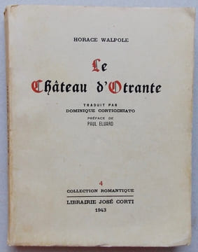 Le château d'Otrante. Histoire gothique. WALPOLE (Horace)