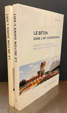 Le béton dans l'art contemporain I & II. Concrete in contemporary art. Beton in der zeitgenössischen Kunst.. JORAY (Marcel)
