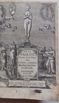 De la sagesse.  Trois livres.. CHARRON (Pierre)