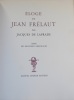 Eloge de Jean Frélaut.. [FRELAUT] - LAPRADE (Jacques de)
