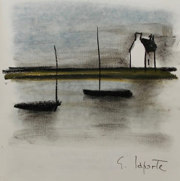 Georges Laporte. Oeuvre peint 1970-1981. Oeuvre gravé 1960-1981.. [LAPORTE[ - LANOUX (Armand)
