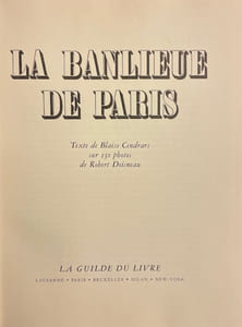 La banlieue de Paris.