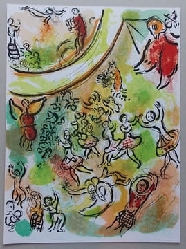 Le plafond de l'Opéra de Paris, par Marc Chagall.. [CHAGALL] - LASSAIGNES (Jacques)