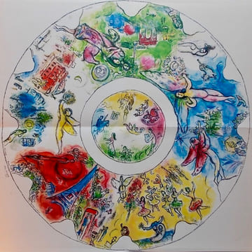 Le plafond de l'Opéra de Paris, par Marc Chagall.. [CHAGALL] - LASSAIGNES (Jacques)
