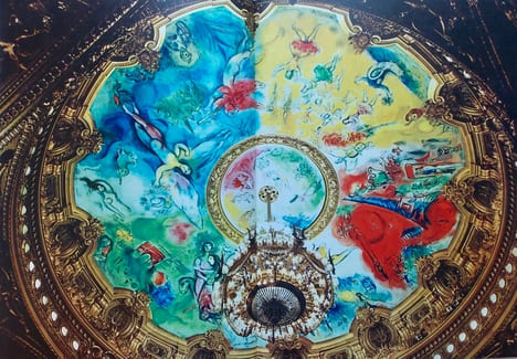 Le plafond de l'Opéra de Paris, par Marc Chagall.. [CHAGALL] - LASSAIGNES (Jacques)