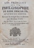 Les principes de la philosophie. Quatrième édition. Reveuë & corrigée fort exactement par Monsieur CLR. [...]. DESCARTES (René)
