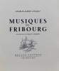 Musiques de Fribourg.. CINGRIA (Charles-Albert)