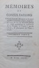 Mémoires et consultations pour Pierre-Augustin Caron de Beaumarchais, écuyer, conseiller-secrétaire du roi, & lieutenant-général des chasses au ...