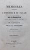 Mémoires anecdotiques sur l'intérieur du Palais et sur quelques événemens de l'Empire depuis 1805 jusqu'au 1er mai 1814. [jusqu'en 1816 pour les ...