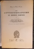 Les autobiographies de Brunon Pomposo.. CINGRIA (Charles-Albert)