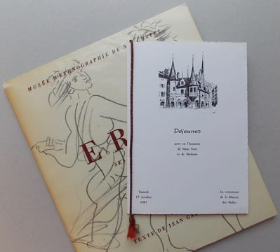 Les fresques de Hans Erni ou la part du peintre en ethnographie,. [ERNI] - GABUS (Jean)